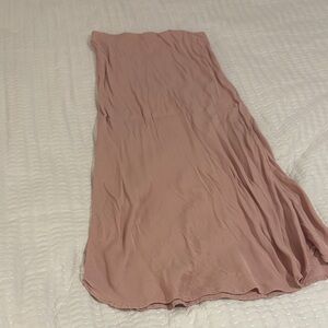 H&M Blush Maxi Skirt